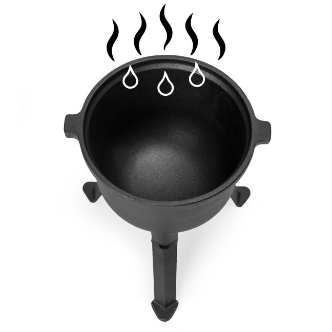 5L Cast Iron Cauldron for Garden Campfire Grill | Garden furniture, relaxation, modern style