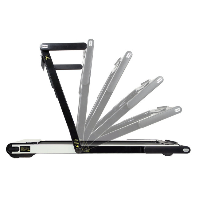 Electric treadmill HMS LOOP12 1864W 12km/h Black