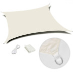 MultiGarden Waterproof Square Sun Shade Sail 4x4m Beige | Garden furniture, relaxation, modern style
