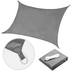 MultiGarden Waterproof Square Sun Shade Sail 5x5m Grey | Garden furniture, relaxation, modern style