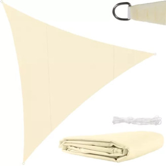 Sunshade sail 4x4x4 beige Gardlov 23142