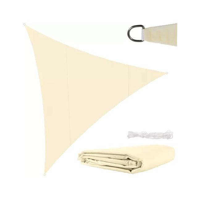 Sunshade sail 4x4x4 beige Gardlov 23142