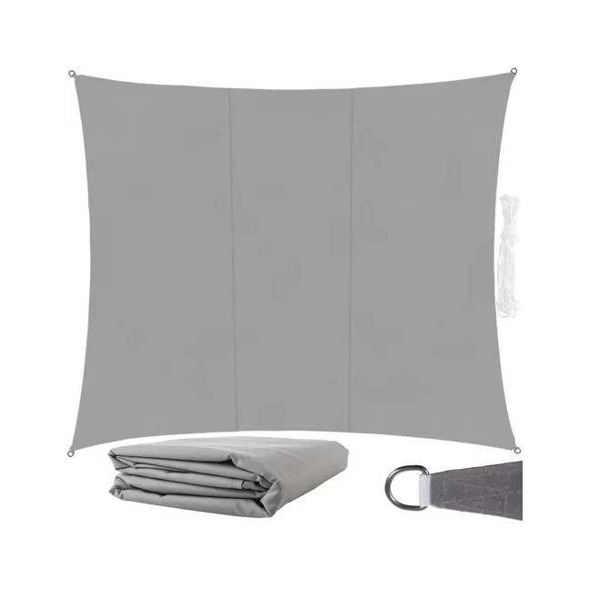 Shade sail 4x3m - grey Gardlov 23143