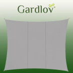 Shade sail 4x3m - grey Gardlov 23143