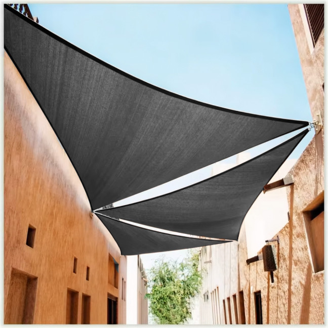 ModernHome Waterproof Sun Shade Sail 5x5x5m | Garden furniture, relaxation, modern style