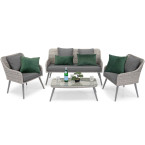 MOKKA Rattan Garden Furniture | Rattan garden furniture, patio set, garden relaxation