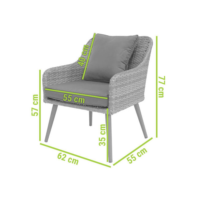 MOKKA Rattan Garden Furniture | Rattan garden furniture, patio set, garden relaxation
