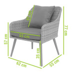 MOKKA Rattan Garden Furniture | Rattan garden furniture, patio set, garden relaxation