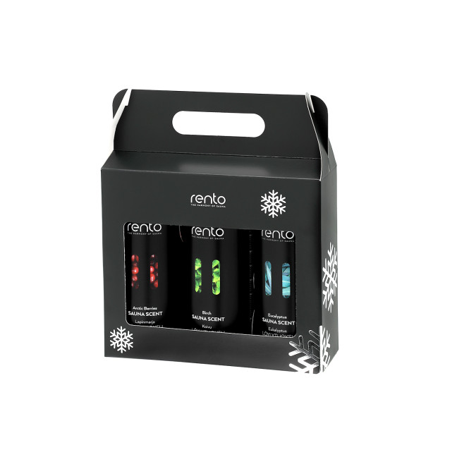 Rento Sauna Scent Gift Box 3 x 400 ml