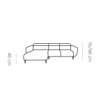 Alisson S Corner Sofa with Electric Seat Extension