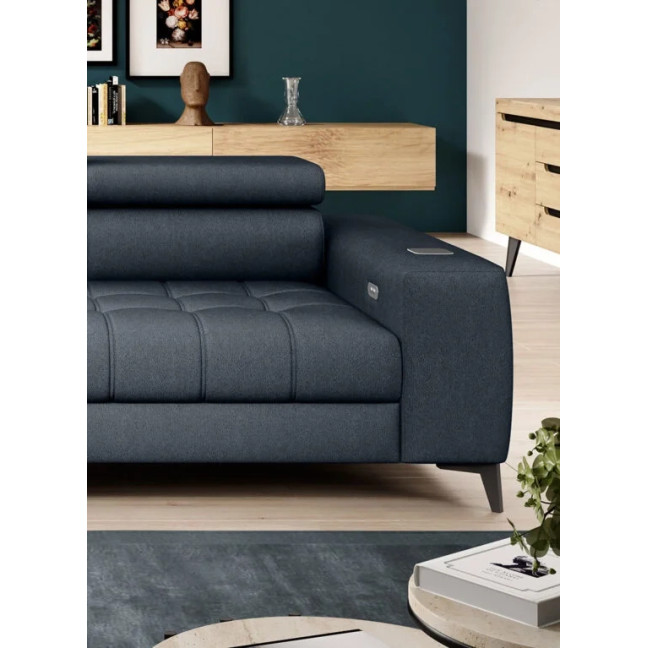 Baggio Corner Sofa - With Electric Seat Extension
