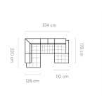 Campo XL Corner Sofa - With Electric Seat Extension