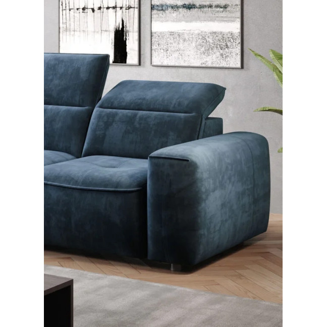 Colombo L Corner Sofa - With Electric Seat Extension