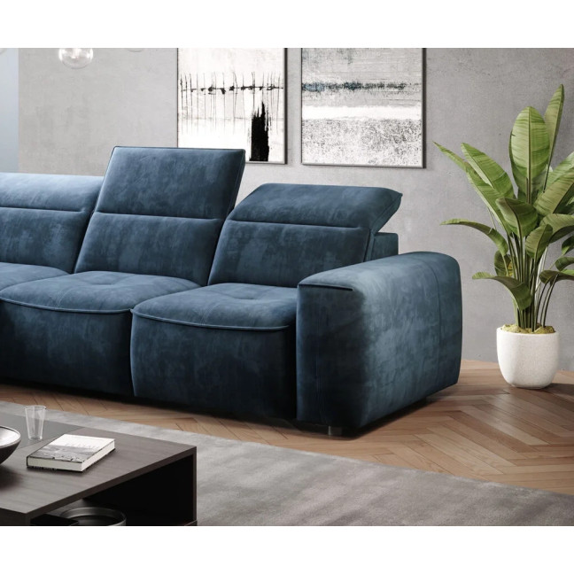 Colombo L Corner Sofa - With Electric Seat Extension