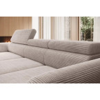 Alisson S Corner Sofa with Electric Seat Extension