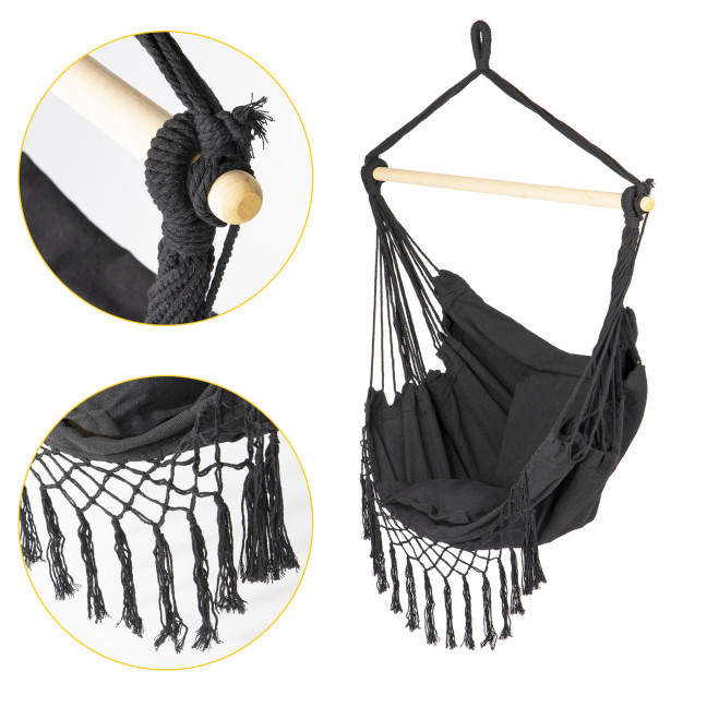 Brazilian Hammock Swing Chair | Garden hammock on a stand, outdoor relaxation