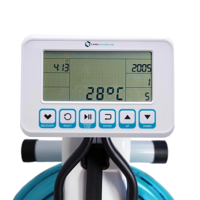 ZW1600 WATER ROWING MACHINE HMS PREMIUM SEMI COMMERCIAL