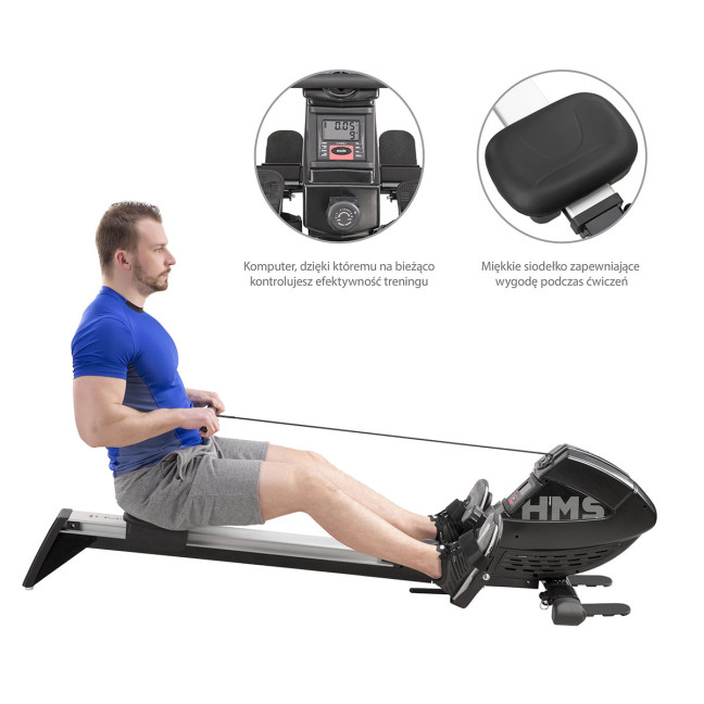 ZM1901 HMS Magnetic Rowing Machine