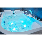 HYDRO MASSAGE BATHTUB VENEZIA 761 180x120 CM