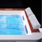 BATHTUB WITH HYDRO-MASSAGE ZEFIR 934 WHITE 192x131 CM