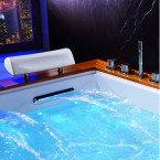 BATHTUB WITH HYDRO-MASSAGE ZEFIR 934 WHITE 192x131 CM