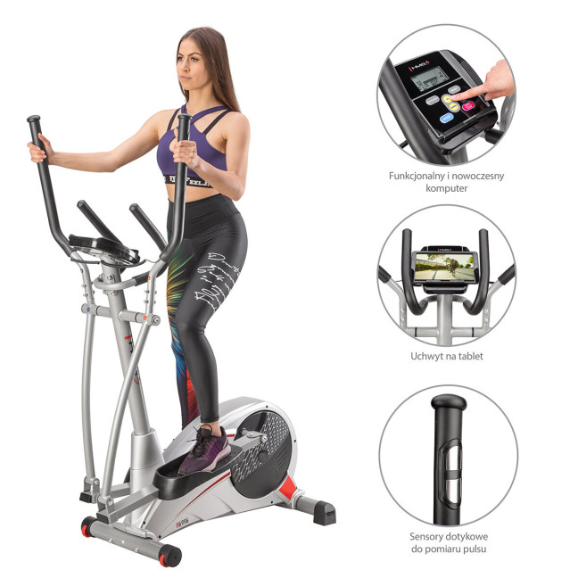 HMS H6996 magnetic elliptical trainer 6kg 29cm