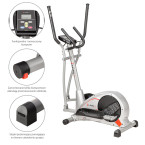 HMS H6996 magnetic elliptical trainer 6kg 29cm