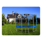 Garden trampoline 6ft/183cm with external net and Neo-Sport ladder