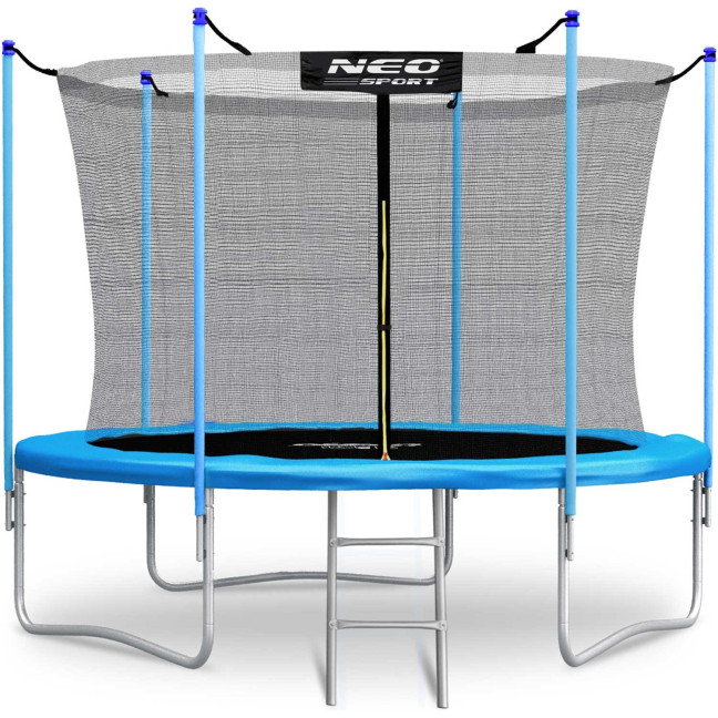 Garden trampoline 6ft/183cm with indoor net and ladder