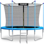 Garden trampoline 6ft/183cm with indoor net and ladder