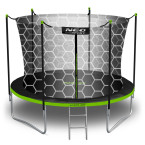 Garden trampoline 8ft/252cm with internal net and Neo-Sport ladder