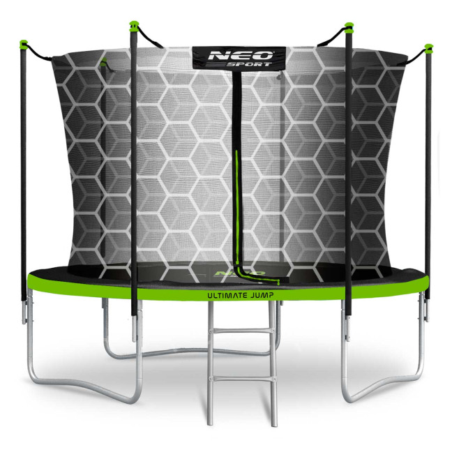 Garden trampoline 10ft/312cm with internal net and ladder Neo-Sport