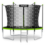 Garden trampoline 10ft/312cm with internal net and ladder Neo-Sport