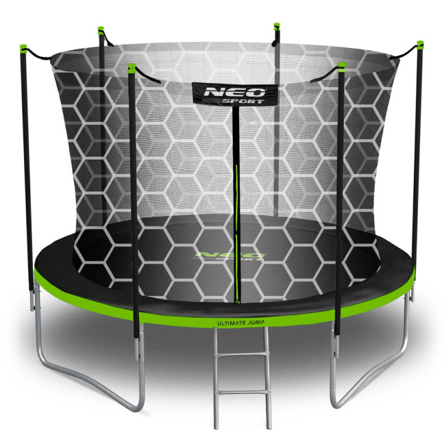Garden trampoline 10ft/312cm with internal net and ladder Neo-Sport