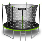 Garden trampoline 10ft/312cm with internal net and ladder Neo-Sport
