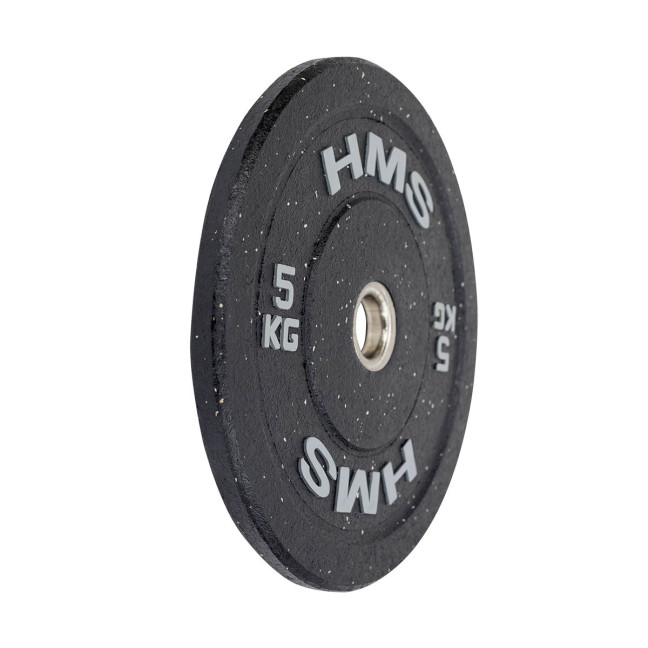 Olympic Plate Stainless Steel Covered with Rubber Bumper 5-25 KG