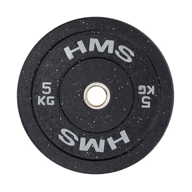 Olympic Plate Stainless Steel Covered with Rubber Bumper 5-25 KG
