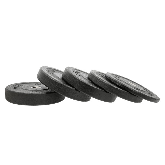Black Bumper Olympic Plate 5 - 25 KG HMS
