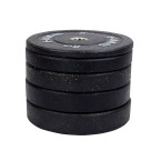 Olympic Plate Stainless Steel Covered with Rubber Bumper 5-25 KG