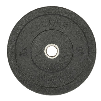 Black Bumper Olympic Plate 5 - 25 KG HMS