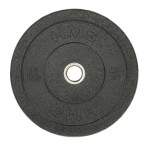 Black Bumper Olympic Plate 5 - 25 KG HMS