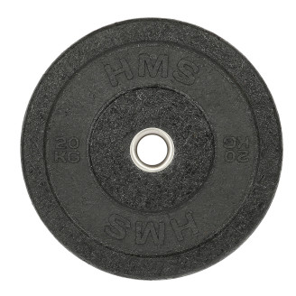 Black Bumper Olympic Plate 5 - 25 KG HMS