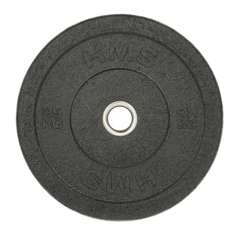 Black Bumper Olympic Plate 5 - 25 KG HMS