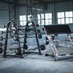 Curl bar with a load of 7.5 - 60 kg