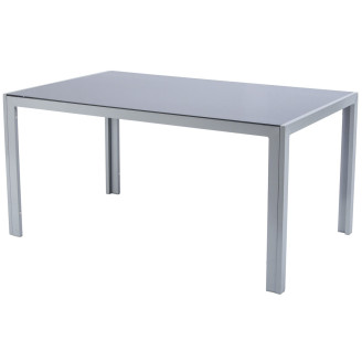 WENECJA Aluminum Garden Table 150 x 90 cm | Aluminum garden furniture, modern design, for patio and garden