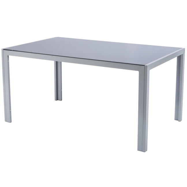 WENECJA Aluminum Garden Table 150 x 90 cm | Aluminum garden furniture, modern design, for patio and garden