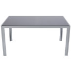WENECJA Aluminum Garden Table 150 x 90 cm | Aluminum garden furniture, modern design, for patio and garden