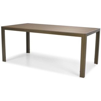 MODENA 180 Large Aluminum Garden Table for 8 People | Garden table, patio, outdoor relaxation