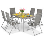 MODENA 150 Aluminum Garden Table | Aluminum garden furniture, modern design, for patio and garden