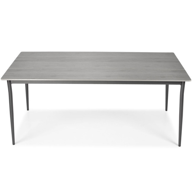 BOSANO 180 Aluminum Garden Table | Aluminum garden furniture, modern design, for patio and garden